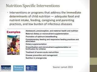 Core disciplines in agriculture-nutrition-health research: Nutrition