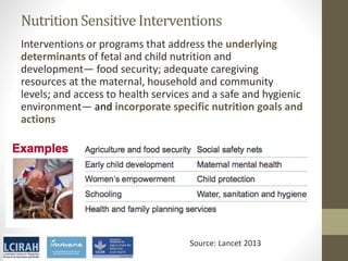 Core disciplines in agriculture-nutrition-health research: Nutrition