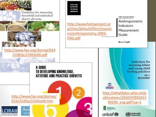 Core disciplines in agriculture-nutrition-health research: Nutrition