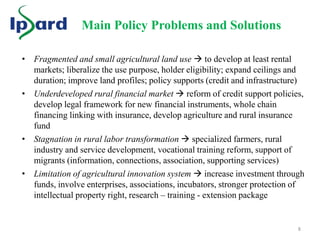 Agricultural Transformation in Vietnam