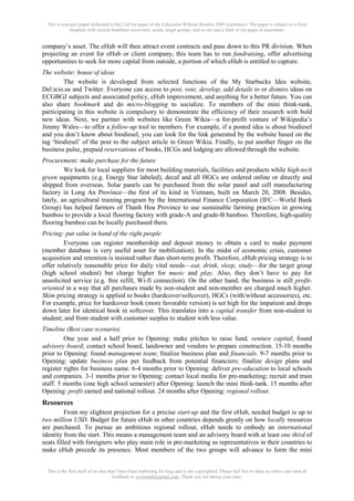 This is a project paper dedicated to the Call for paper of the Education Without Borders 2009 conference. The paper is sub...