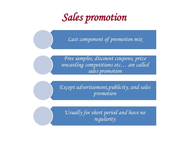 sales promotion techniques 1 sales promotion techniques 1