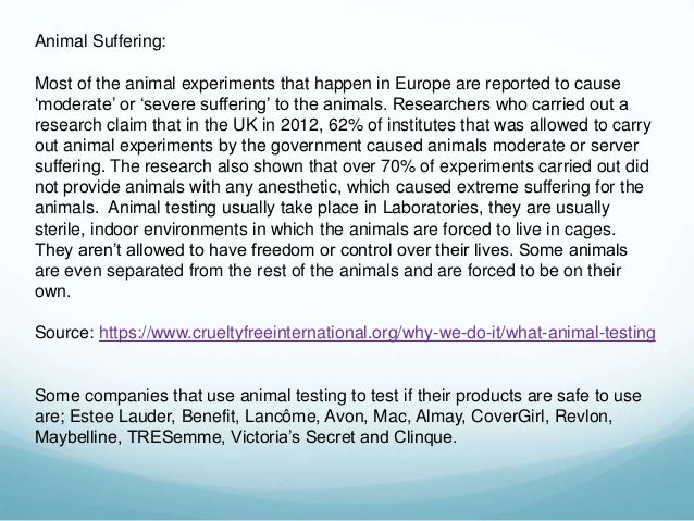 persuasive essay on animal testing