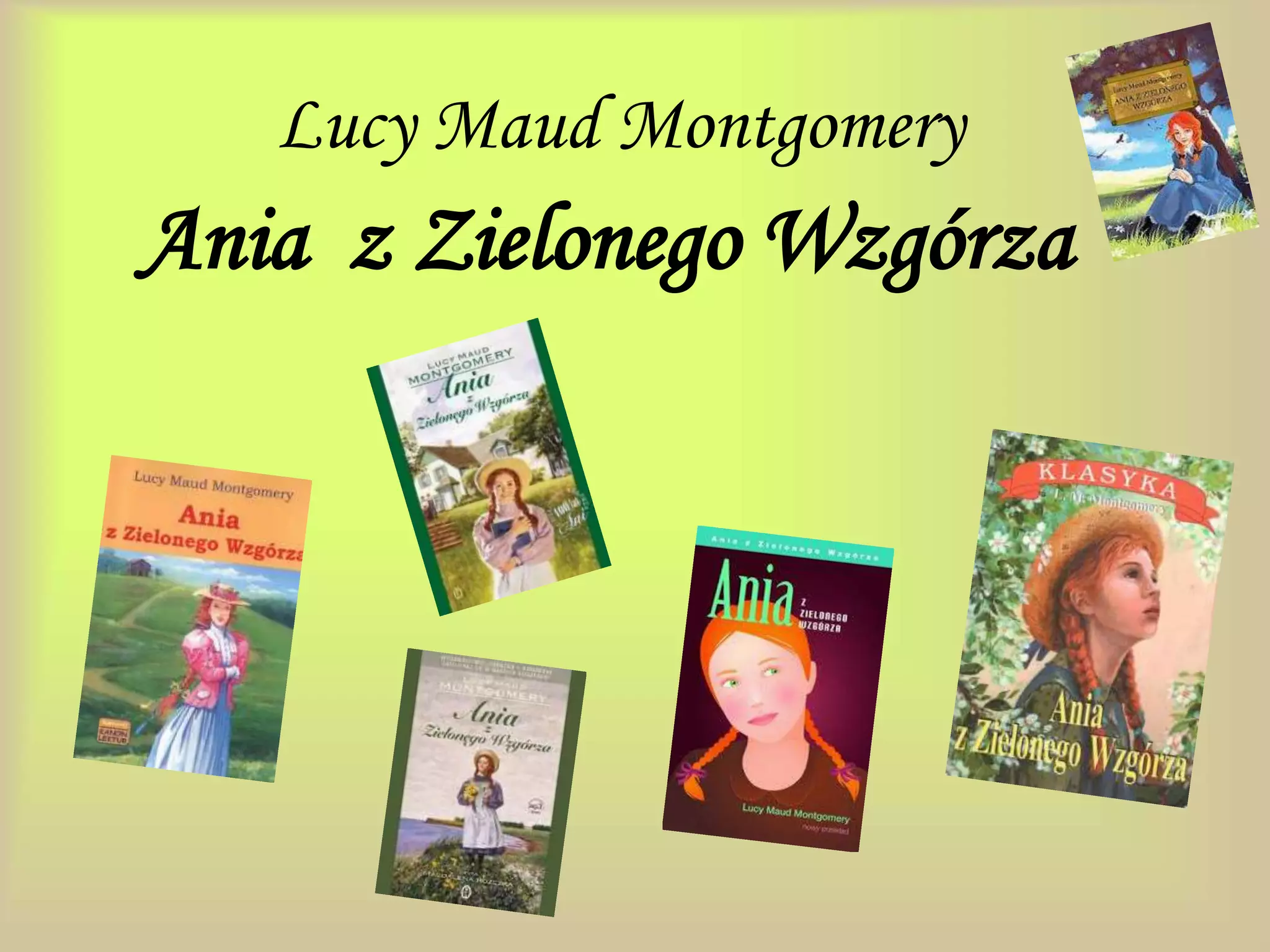 Ania z zielonego wzgórza | PPTX