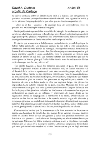 Anibal el orgullo de cartago (david durham)