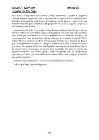 Anibal el orgullo de cartago (david durham)