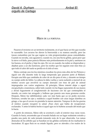 Anibal el orgullo de cartago (david durham)