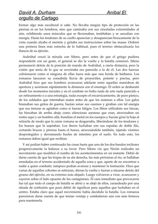 Anibal el orgullo de cartago (david durham)