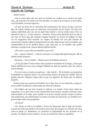 Anibal el orgullo de cartago (david durham)