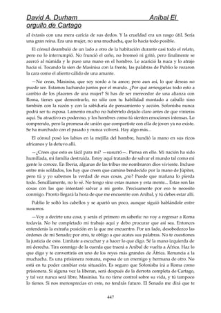 Anibal el orgullo de cartago (david durham)