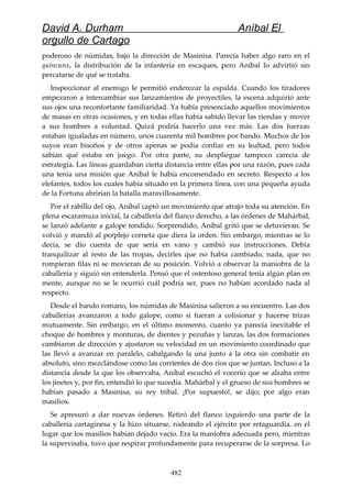 Anibal el orgullo de cartago (david durham)