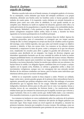 Anibal el orgullo de cartago (david durham)