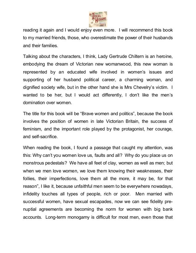 an ideal husband book