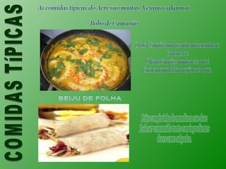 COMIDAS TíPICAS 