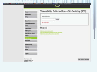 Solving Labs for Common Web Vulnerabilities: A Hands-On Guide | PPTX