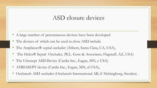 Comprehensive Overview of Atrial Septal Defect: Embryology, Types ...