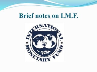 International Monetary Fund | PPTX
