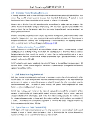 OSPF (Open Shortest Path First) Case Study: Anil Nembang | PDF