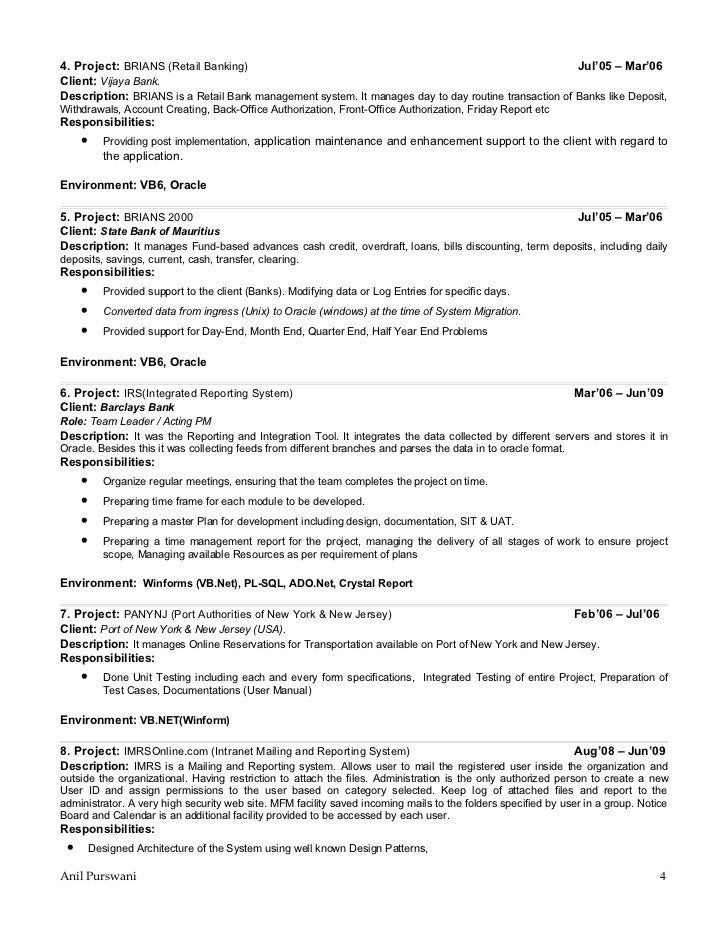 sample resume for back office executive