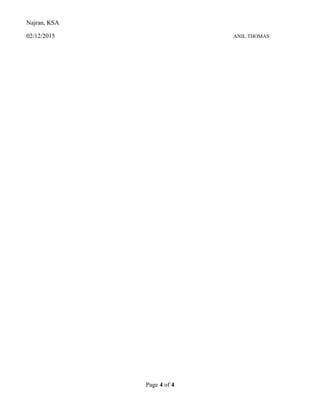 Najran, KSA
02/12/2015 ANIL THOMAS
Page 4 of 4
 