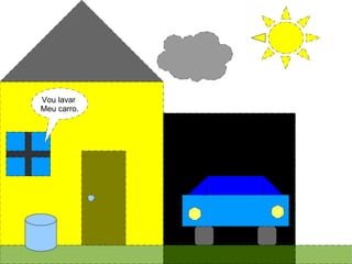 Vou lavar  Meu carro. 