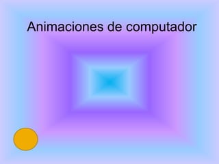 Animaciones de computador
 