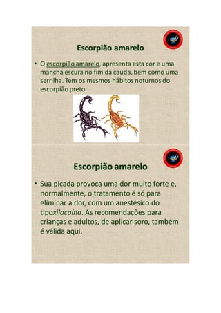 Animais peçonhentos