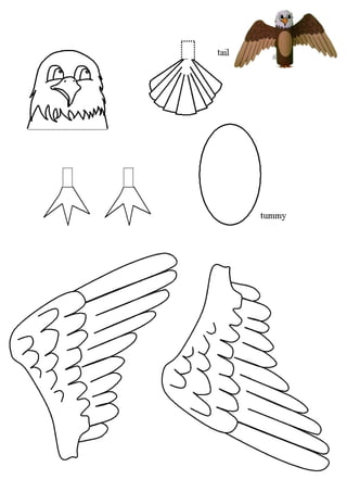 Animais em rolos de papel
