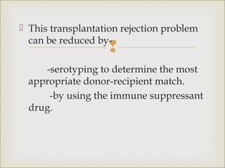 TRANSPLANTATION AND DONOR TYPES | PPT