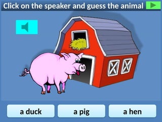animal quiz fun activity power point ... | PPTX