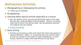 Animal assisted therapy | PPTX