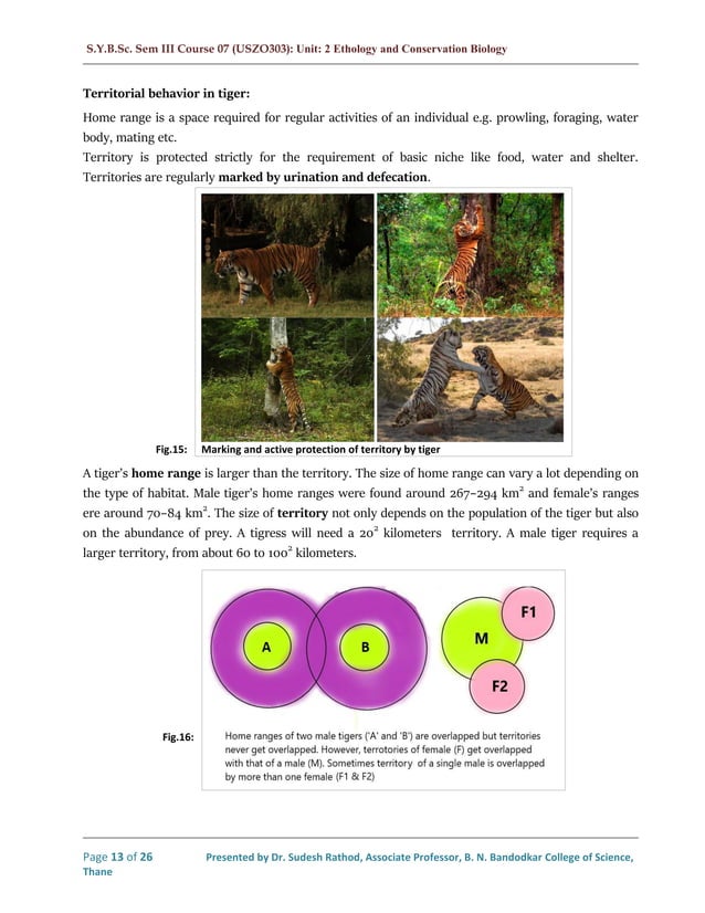 Animal behaviour Introduction to Ethology