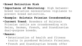 Animal breeding Lecture class note for s. | PPTX