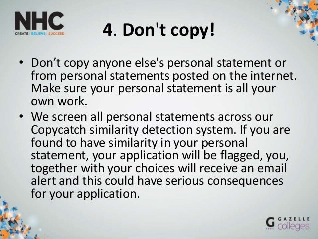 Personal career vision statement examples image