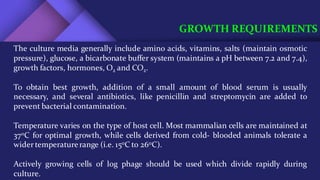 Animal cell culture (Basics)