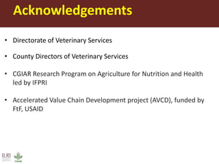 Mobile phone-based syndromic surveillance system for early detection and control of livestock diseases