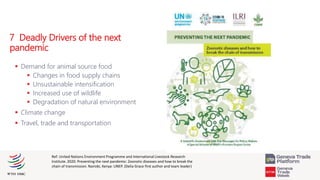 Future resilience to diseases of animal origin: The role of trade
