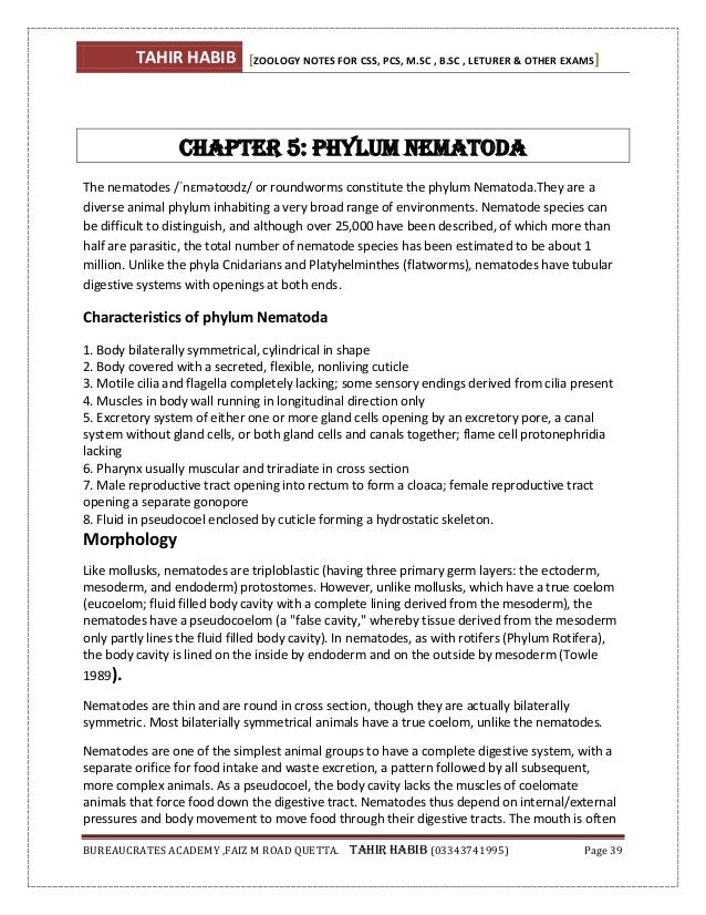 Bsc 2nd Year Syllabus Zoology 2019 - Kalimat Blog