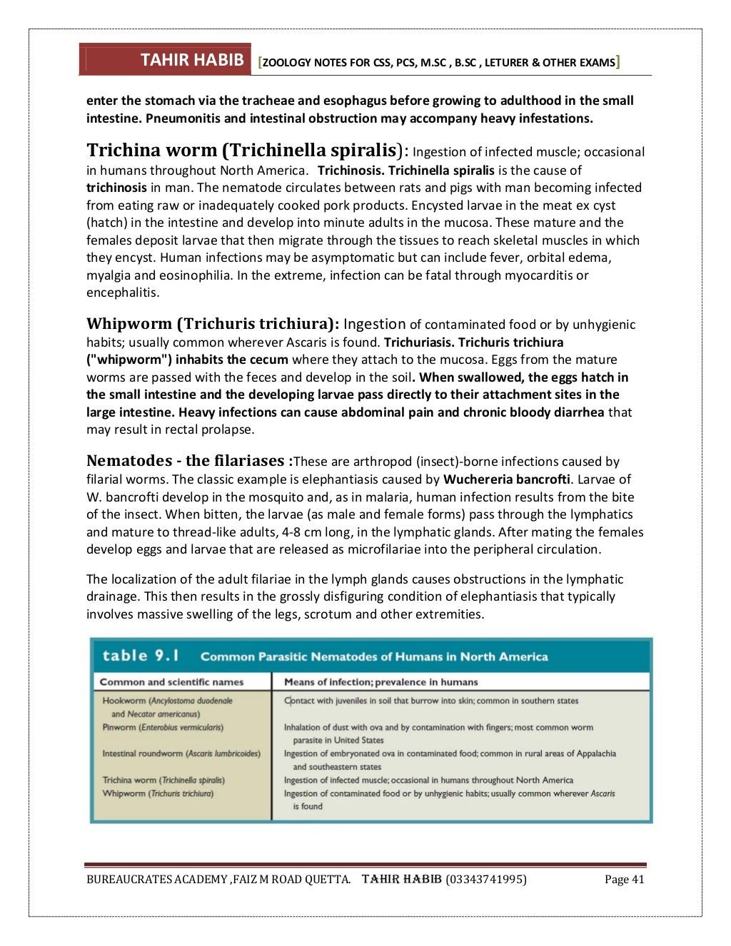 Animal diversity (Zoology) notes