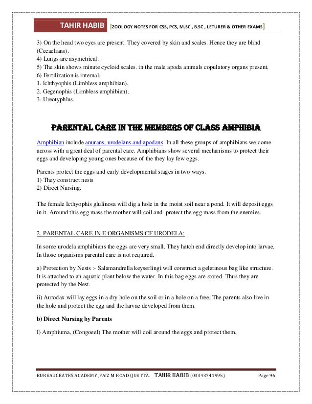 Animal diversity (Zoology) notes