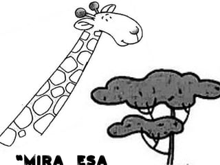“ MIRA ESA JIRAFA ”