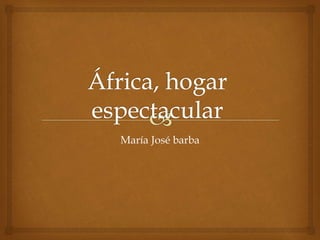 María José barba 
 