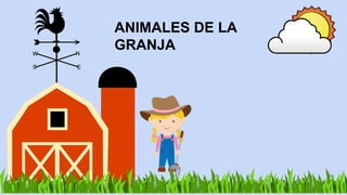 ANIMALES DE LA
GRANJA
 