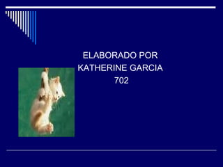 ELABORADO POR  KATHERINE GARCIA  702 
