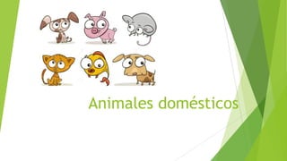 Animales domésticos

 
