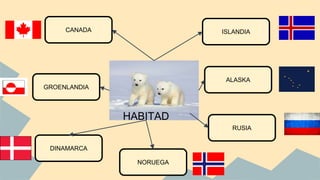 HABITAD
CANADA
GROENLANDIA
DINAMARCA
NORUEGA
RUSIA
ALASKA
ISLANDIA
 