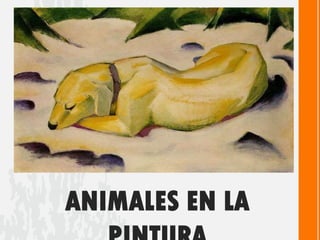 ANIMALES EN LA
 