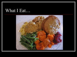 What I Eat… 