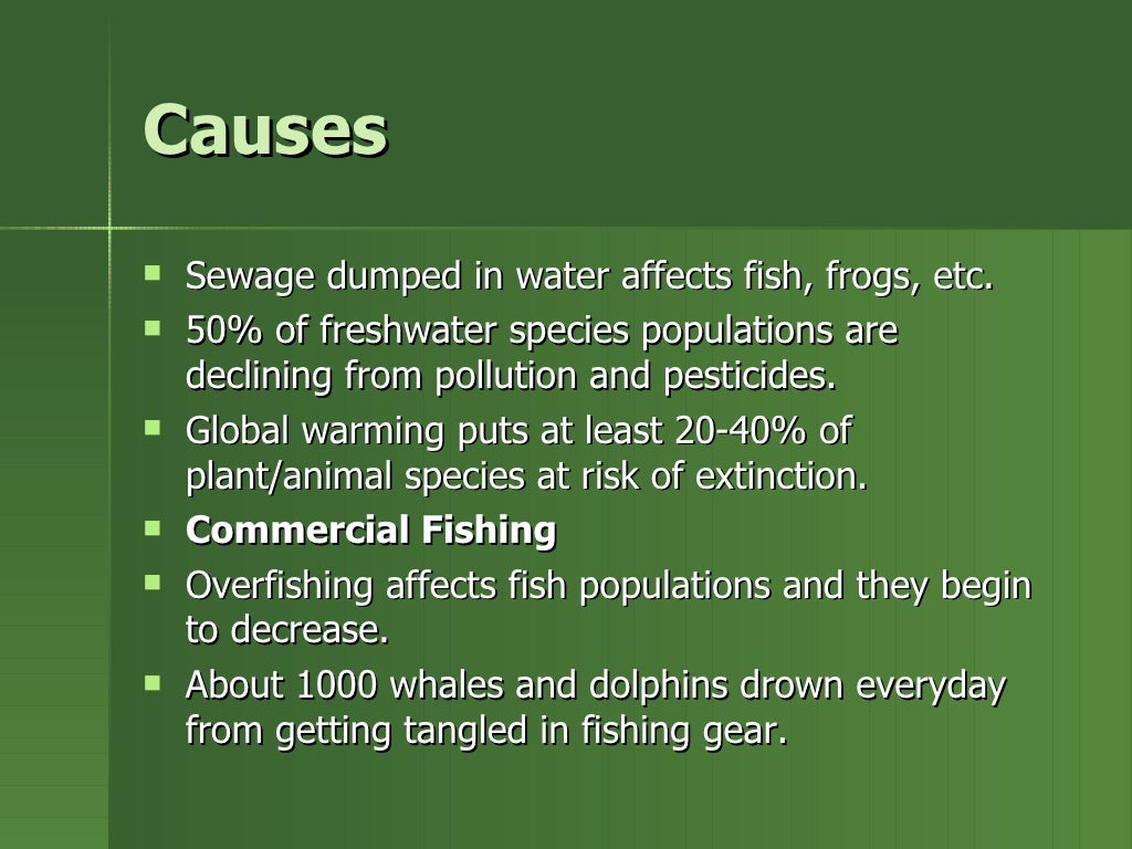 Animal Extinctionand Endangerment