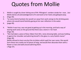 Mollie Animal Farm Quotes Animal Farm Revising The Novel